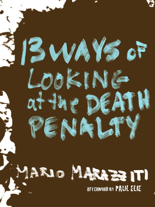 Title details for 13 Ways of Looking at the Death Penalty by Mario Marazziti - Available